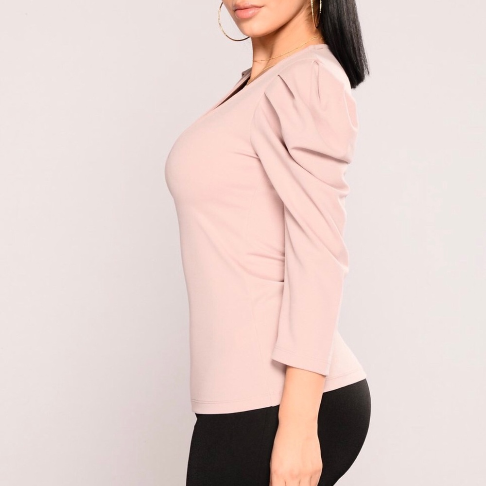 Deep V Top (Muave) - Picture 3 of 3